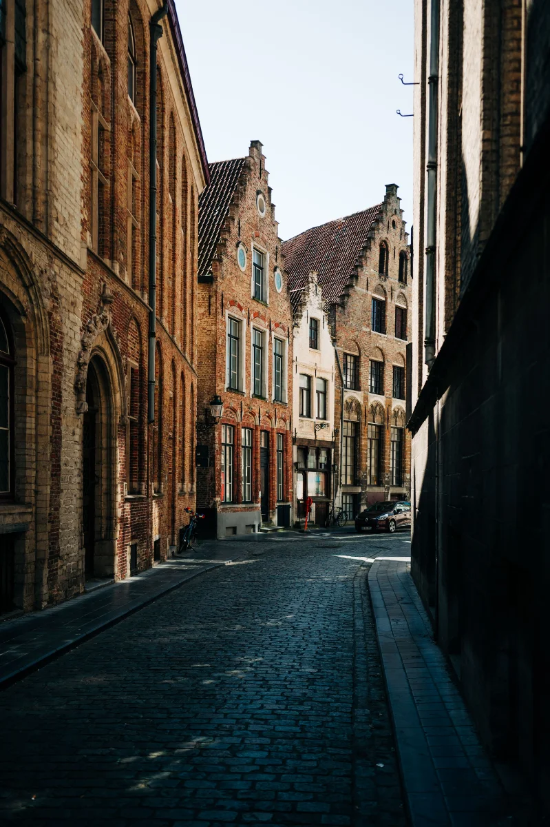 Belgian town houses: the building insured by a fire policy